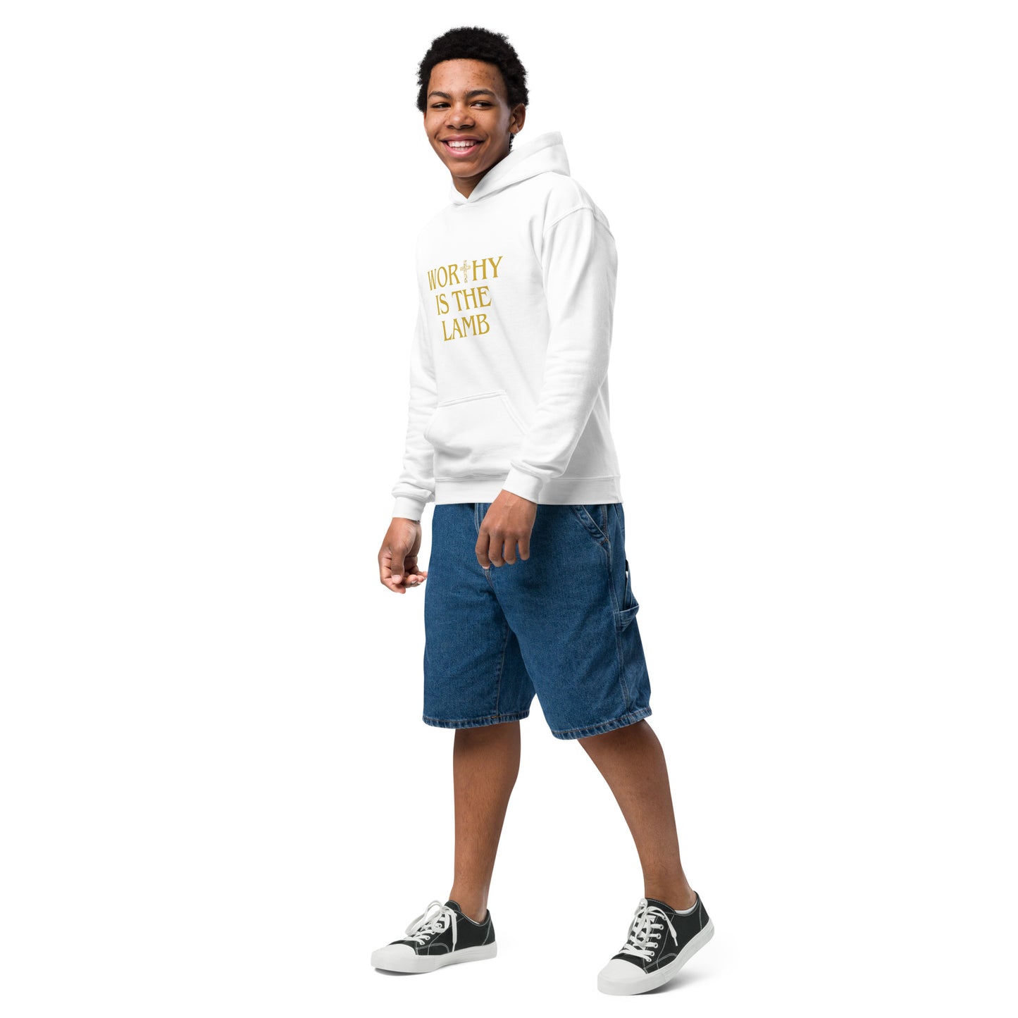 Youth Worthy is the Lamb hoodie