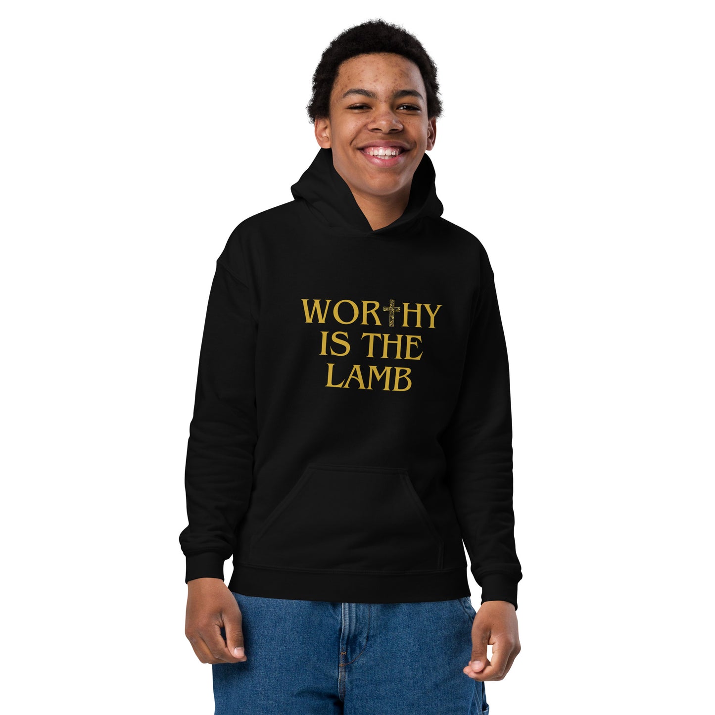 Youth Worthy is the Lamb hoodie