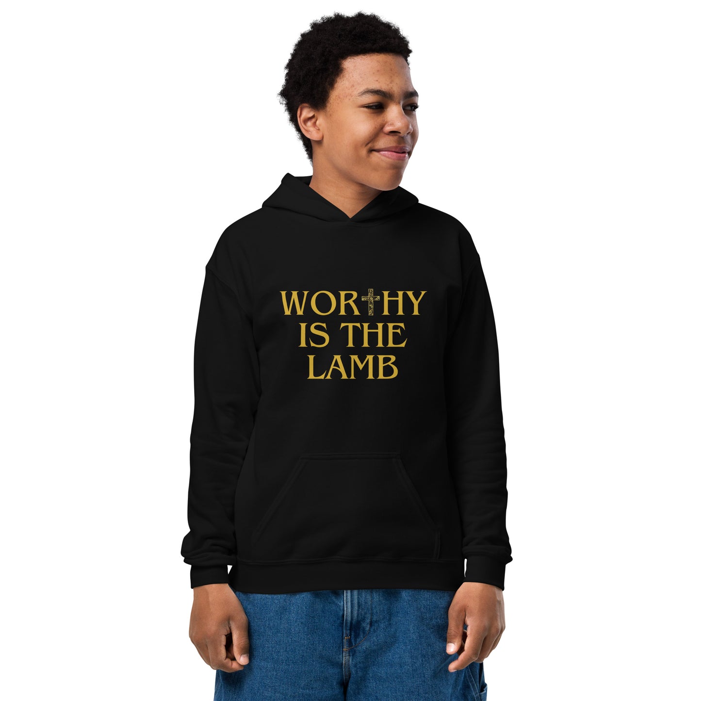 Youth Worthy is the Lamb hoodie