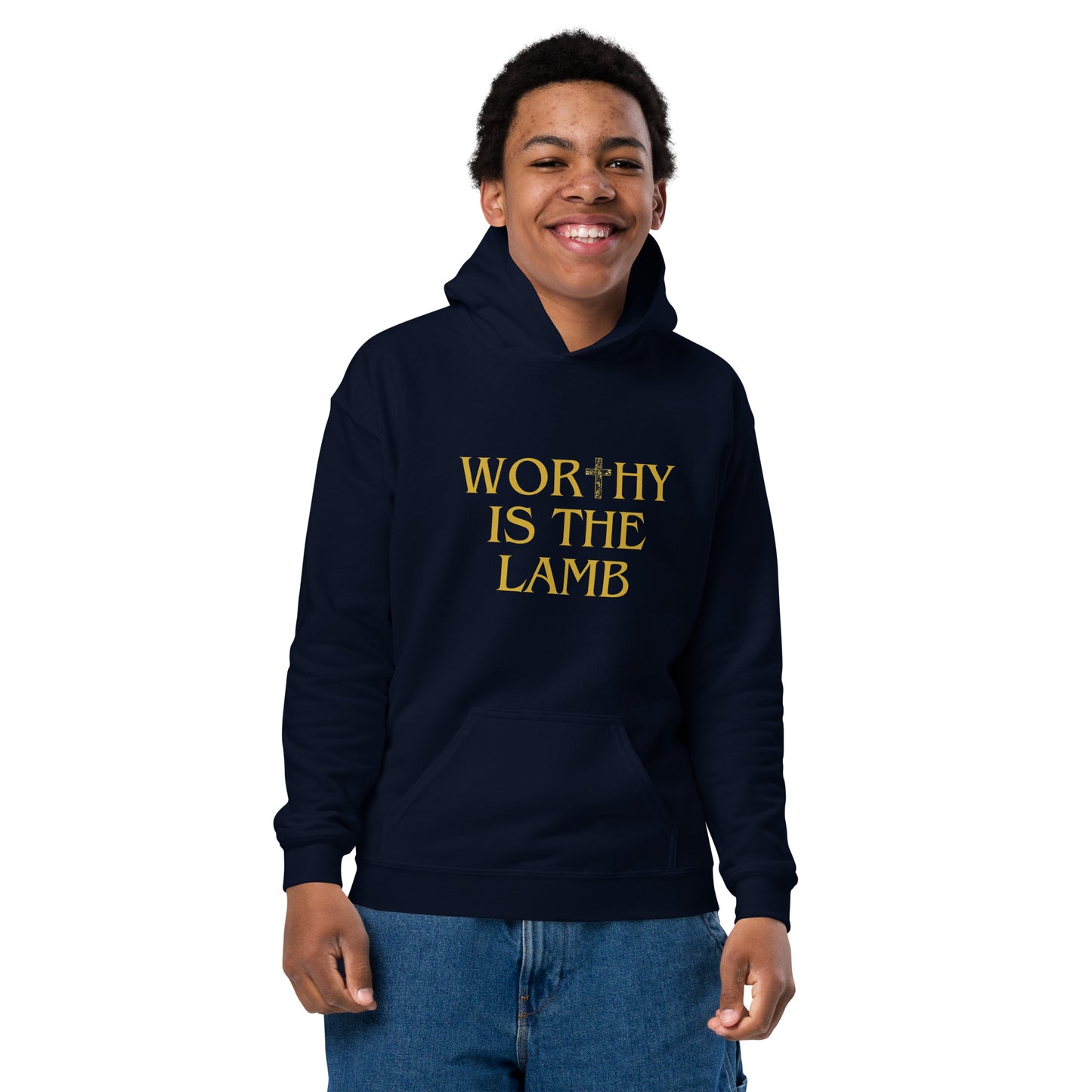 Youth Worthy is the Lamb hoodie