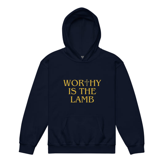 Youth Worthy is the Lamb hoodie