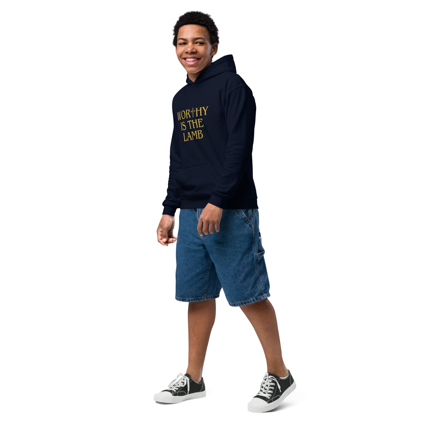 Youth Worthy is the Lamb hoodie